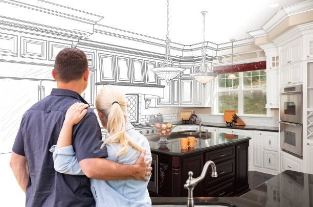 Professional Kitchen Remodeling technician working in Burke, VA